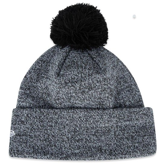 Gorro New Era Chicago Bulls NBALã Cinza Mescla Pompom Masculino