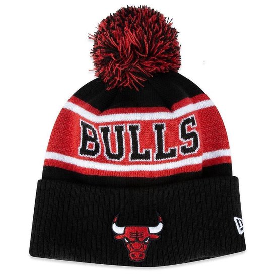 Gorro New Era Chicago Bulls NBAPompom E Masculino