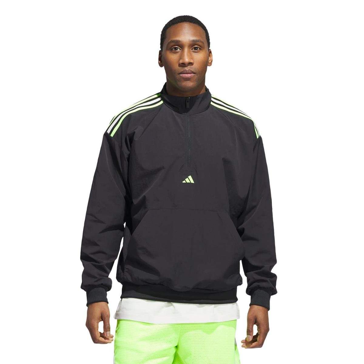 Jaqueta adidas Basketball Select Ziper 1/4 Adidas Masculina | Loja NBA