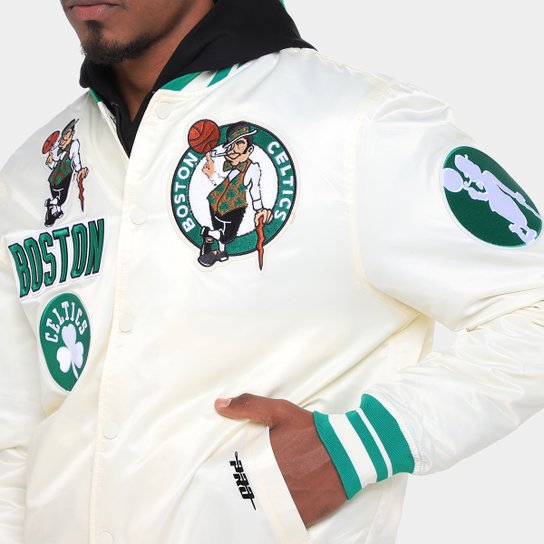 Jaqueta NBA Boston Celtics Classic RIB Pro Standard Masculina