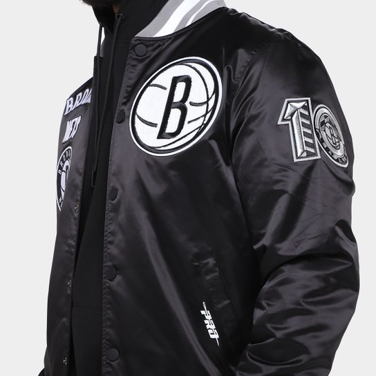 Jaqueta NBA Brooklyn Nets Classic RIB Pro Standard Masculina