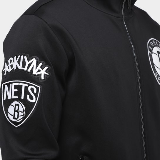 Jaqueta NBA Brooklyn Nets Track Pro Standard Masculino
