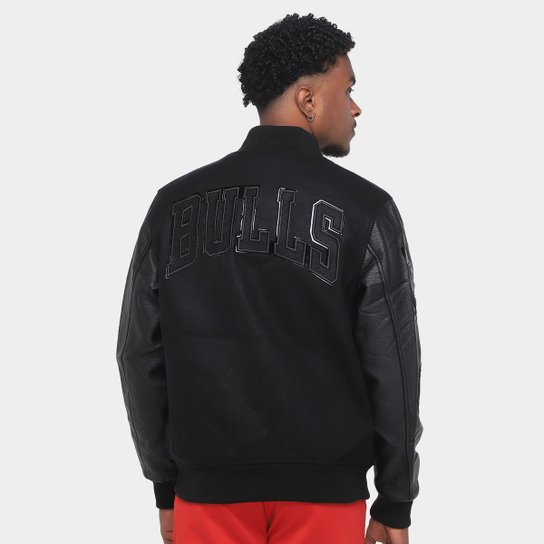 Jaqueta NBA Chicago Bulls Triple Wool Varsity Pro Standard Masculina