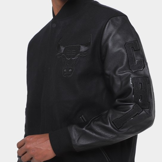 Jaqueta NBA Chicago Bulls Triple Wool Varsity Pro Standard Masculina