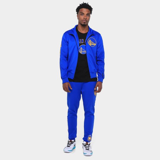Jaqueta NBA Golden State Warriors Classic DK Track Pro Standard Masculina
