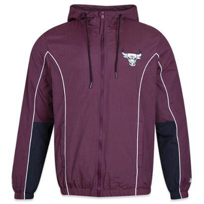 Jaqueta New Era Corta Vento Windbreaker Chicago Red Bulls All Classic Masculino - Vinho