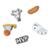 Jibbitz Crocs Mvp Pack Com 5 Unidades Único - Branco