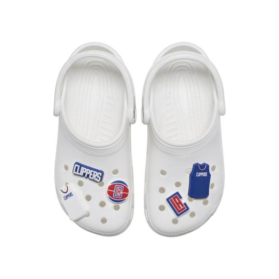 Jibbitz Crocs Nba Los Angeles Clippers Pack Com 5 Unidades Único