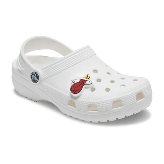 Jibbitz Crocs Nba Miami Heat Logo Único