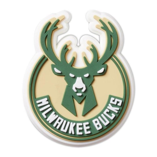 Jibbitz Crocs Nba Milwaukee Bucks Único