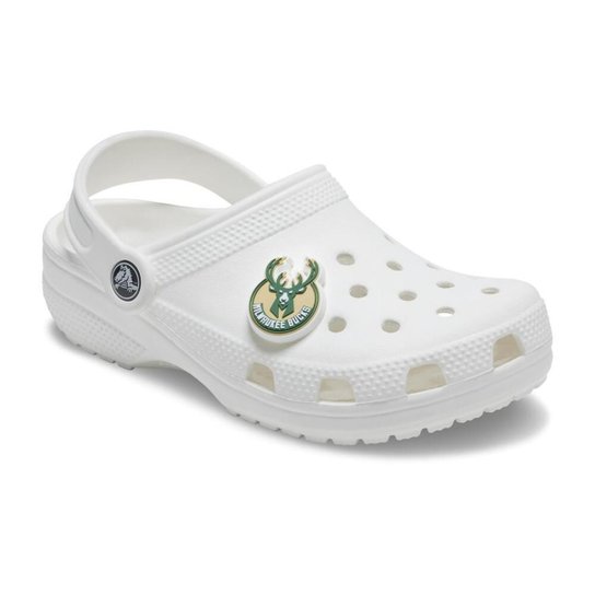 Jibbitz Crocs Nba Milwaukee Bucks Único