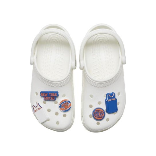 Jibbitz Crocs Nba New York Knicks Pack 5 Único