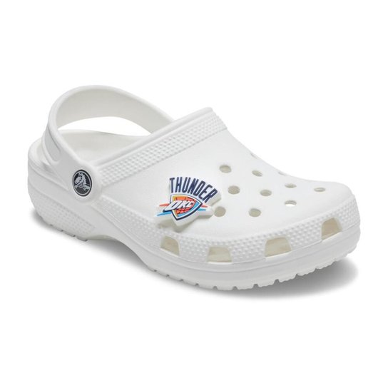 Jibbitz Crocs Nba Okc Thunder Logo Único