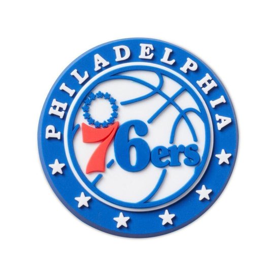 Jibbitz Crocs Nba Philadelphia 76Ers Único