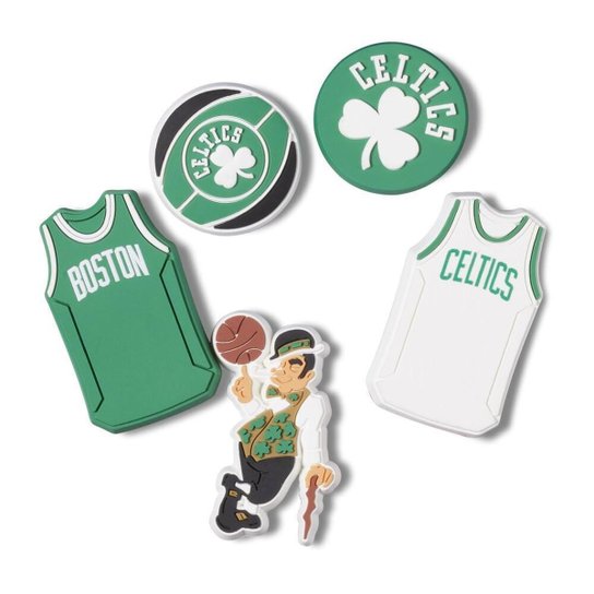 Jibbitz™ nba boston celtics pack 5 unico