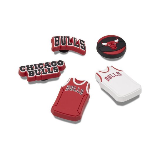 Jibbitz™ nba chicago bulls pack com 5 unico