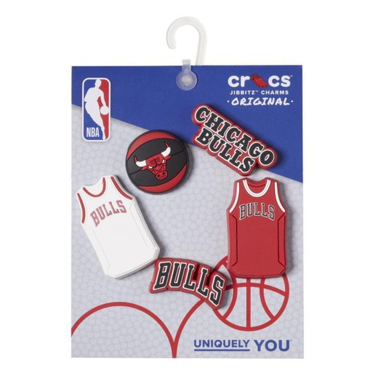 Jibbitz™ nba chicago bulls pack com 5 unico