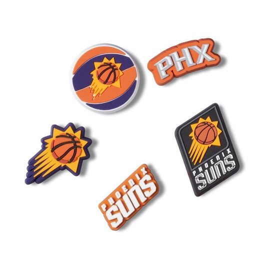 Jibbitz™ nba phoenix suns pack 5 unico