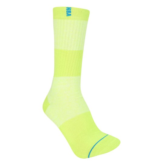 Meia NBA Cano Alto Logo Stripes - Verde