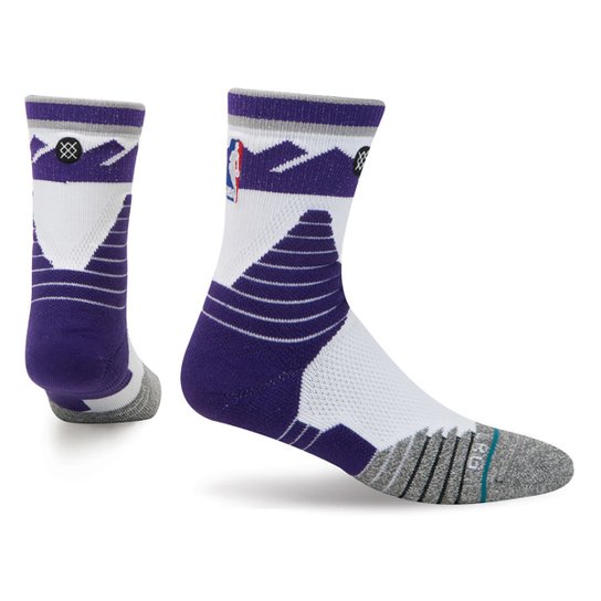 Meia Stance Kings Logo Qtr - Branco