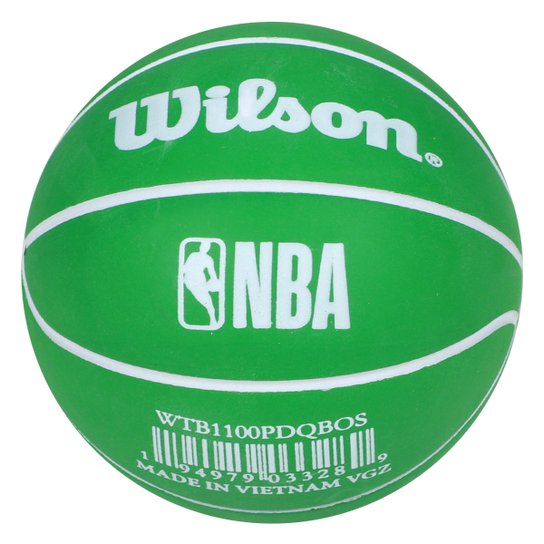 Mini Bola Basquete NBA Wilson Celtis Dribbler