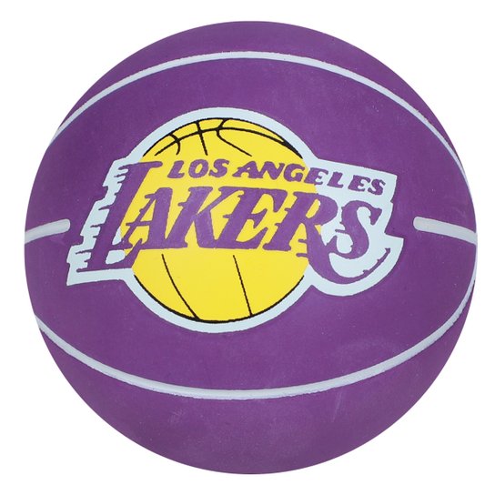 Mini Bola Basquete NBA Wilson Dribbler Los Angeles Lakers