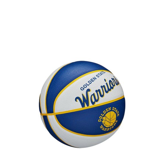 Mini Bola de Basquete NBA Retrô Golden State Warriors Wilson #3