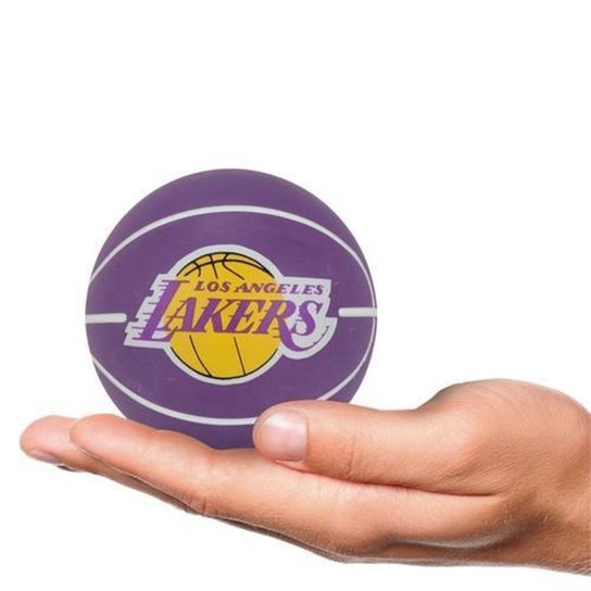 MINI BOLA WILSON NBA DRIBBLER LOS ANGELES LAKERS