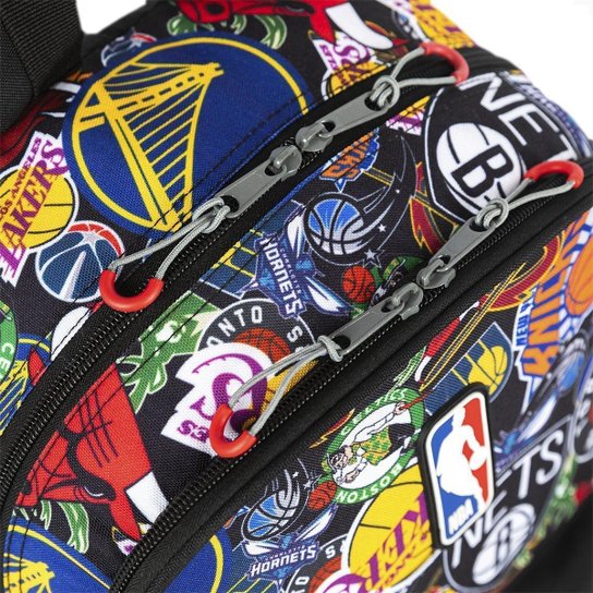 Mochila de Rodinha Carrinho Sestini Nba Begins Reforçada 17L