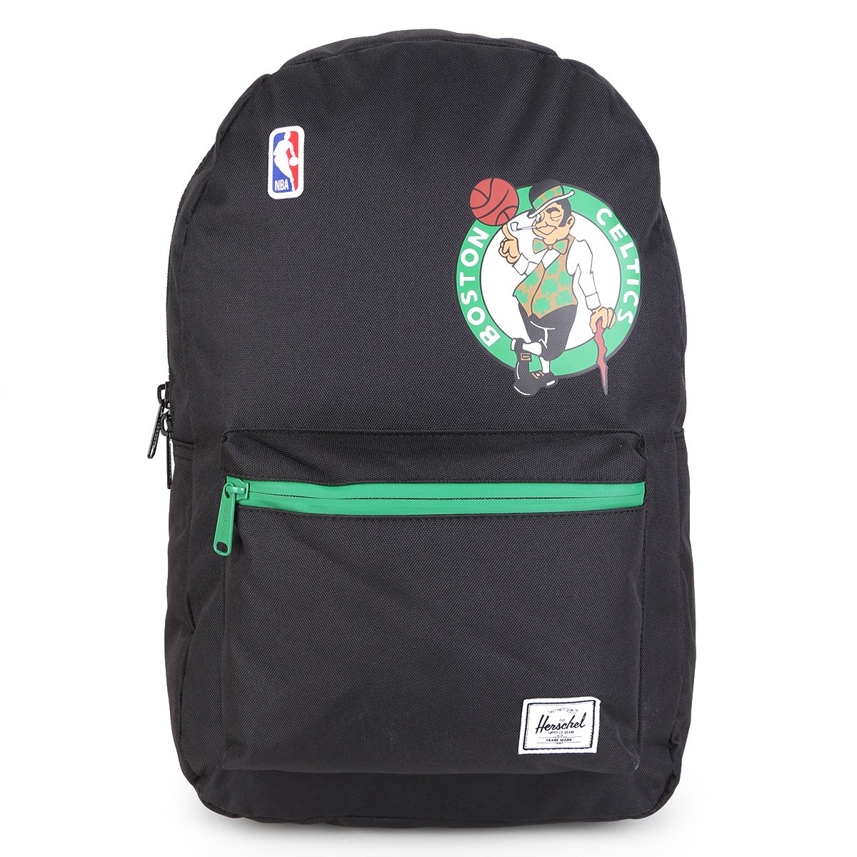 Mochila NBA Boston Celtics Herschel Big Logo Preto e Chumbo Loja NBA