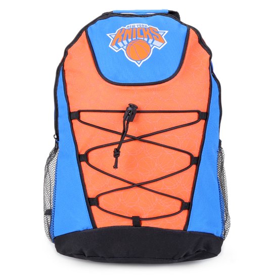 Mochila NBA New York Knicks Bungee - Azul+Laranja