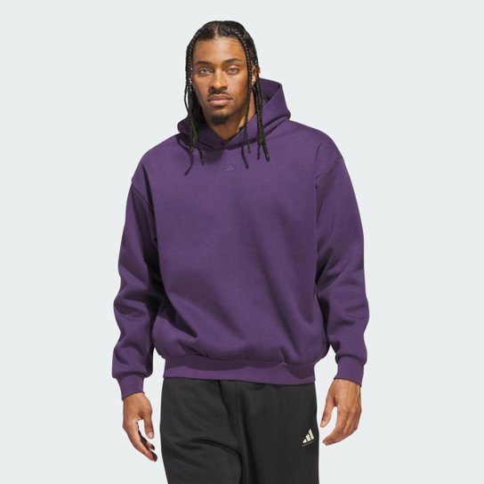 Moletom Adidas Capuz Fleece Basketball