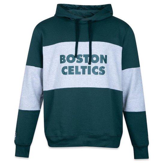 Moletom Canguru New Era Boston Celtics All Classic Masculino