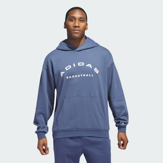 Moletom Capuz Fleece Foundation Select Adidas Masculino
