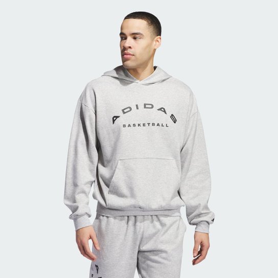 Moletom Capuz Fleece Foundation Select Adidas Masculino