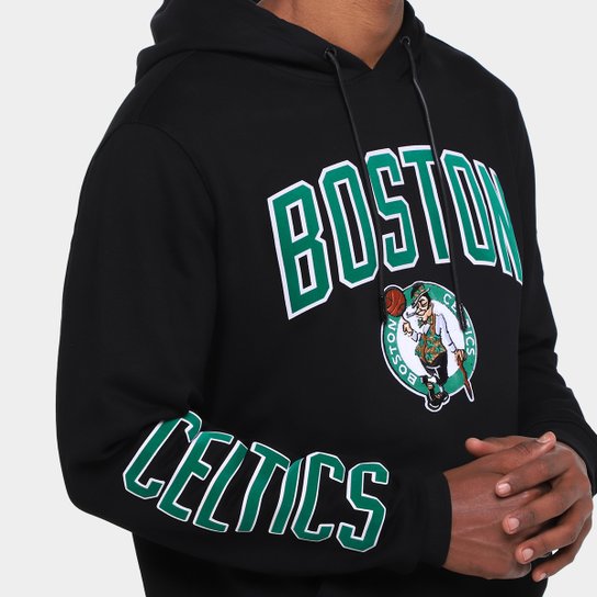 Moletom Com Capuz NBA Boston Celtics Classic Bristle Pro Standard Masculino