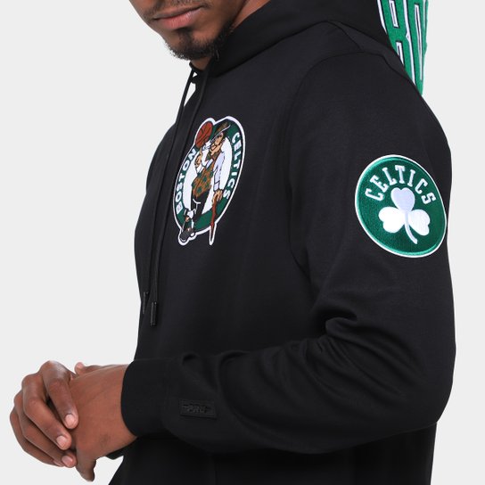 Moletom Com Capuz NBA Boston Celtics Classic Chenille Pro Standard Masculino
