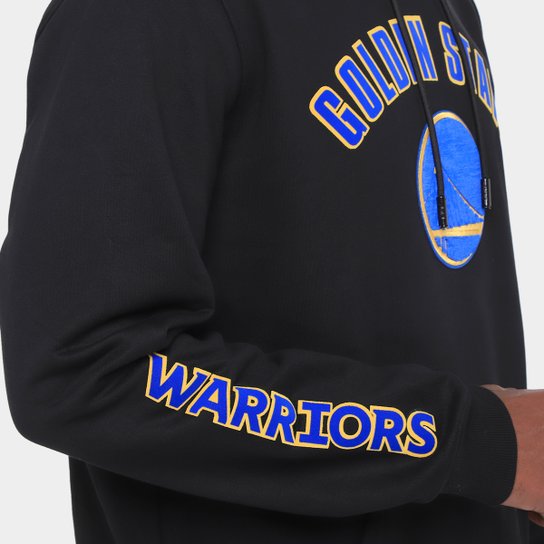 Moletom Com Capuz NBA Golden Warriors Classic Bristle FLC Pro Standard Masculino