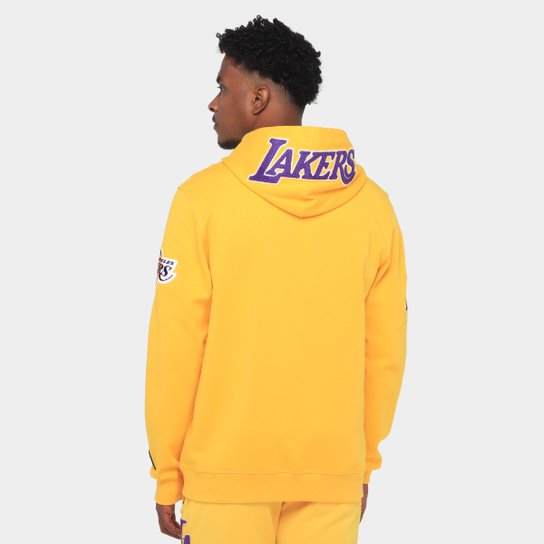 Moletom Com Capuz NBA Los Angeles Lakers Classic Pro Standard Masculino