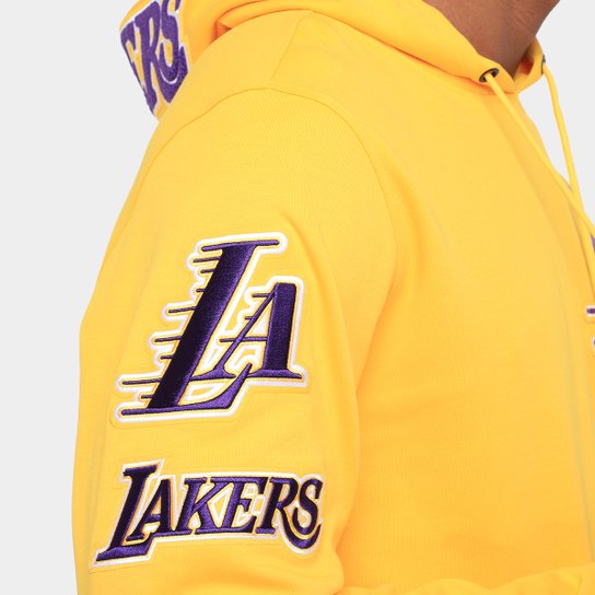 Moletom Com Capuz NBA Los Angeles Lakers Classic Pro Standard Masculino
