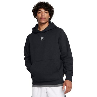 Moletom de Basquete Masculino Under Armour Curry Splash GG Preto