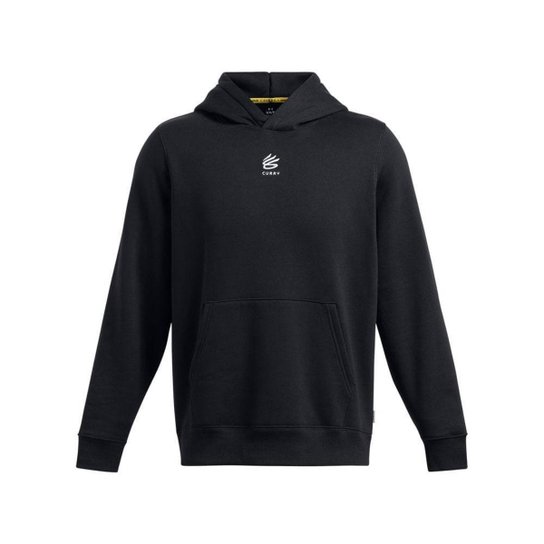 Moletom de Basquete Masculino Under Armour Curry Splash GG Preto