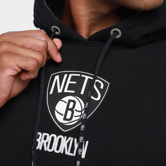 Moletom NBA Brooklyn Nets Mitchell & Ness Masculino