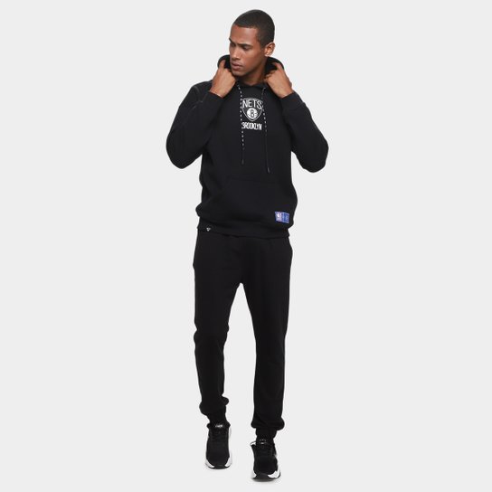 Moletom NBA Brooklyn Nets Mitchell & Ness Masculino
