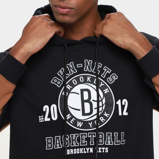 Moletom NBA Brooklyn Nets Mitchell & Ness Masculino