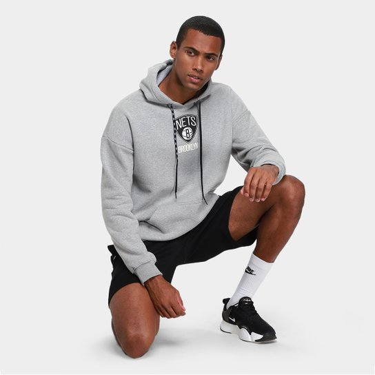 Moletom NBA Brooklyn Nets Mitchell & Ness Masculino