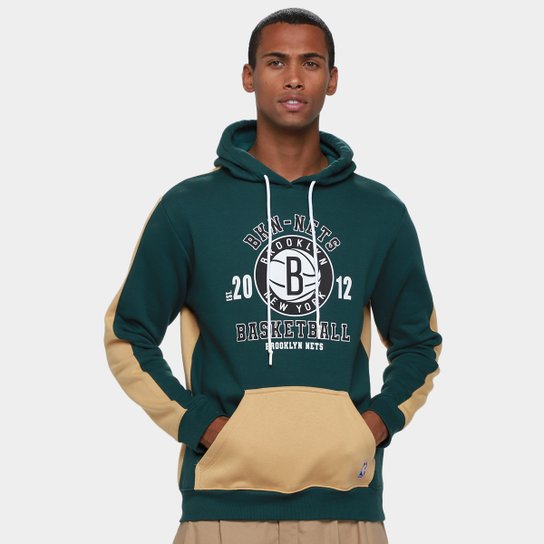Moletom NBA Brooklyn Nets Mitchell & Ness Masculino