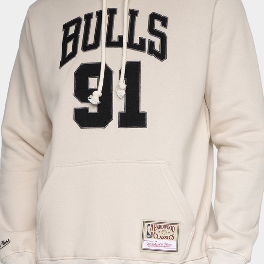 Moletom NBA Chicago Bulls Mitchell & Ness Dennis Rodman Masculino