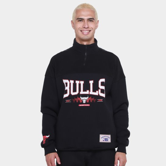 Moletom NBA Chicago Bulls Reflections Masculino
