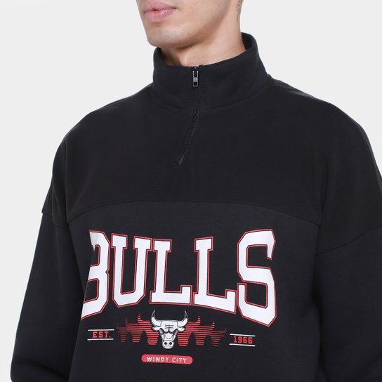 Moletom NBA Chicago Bulls Reflections Masculino